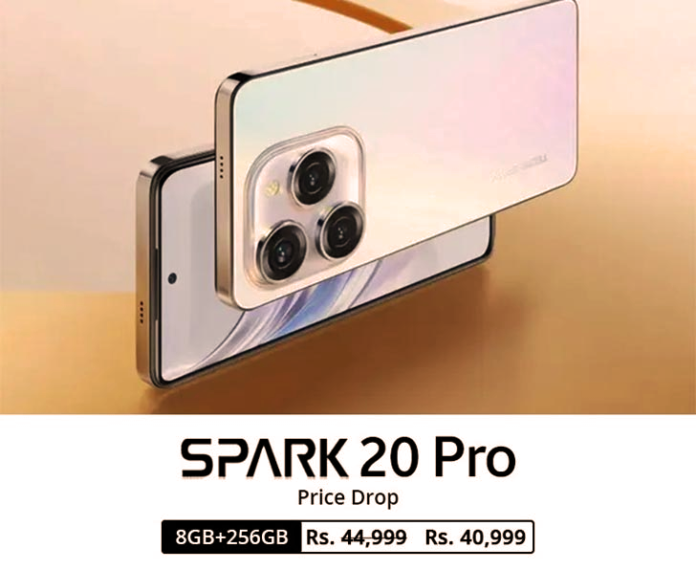 Tecno Spark 20 Pro Offers Discount of Rs. 4000