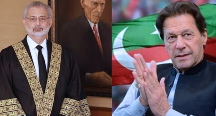 “Imran Khan Requests” Removal of CJP Qazi Faez Isa from PTI-Related Case Benches