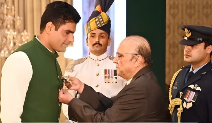 Arshad Nadeem Awarded Hilal-e-Imtiaz for for Outstanding Olympic Achievement