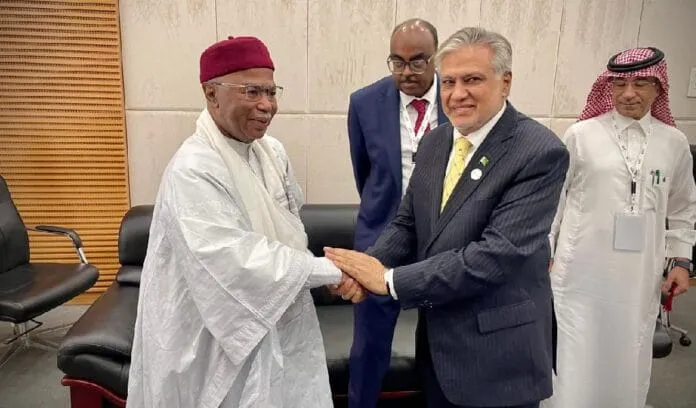 Ishaq Dar and OIC Leader Call for Urgent Gaza Ceasefire and Aid Delivery