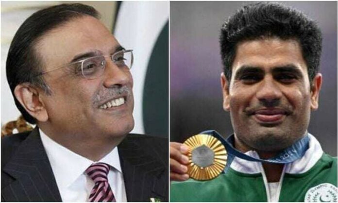 President Zardari to Honor Olympic Champion Arshad Nadeem with Hilal-i-Imtiaz