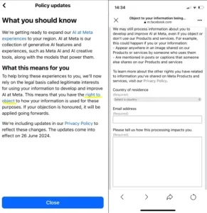 'Meta Trains AI' Using Public Content of Facebook & Instagram Users in Uk