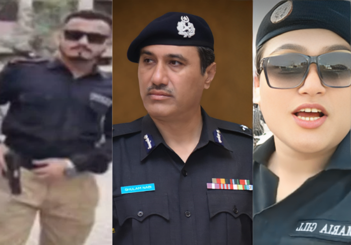 IGP Sindh Suspended Police Officers Posing Irresponsibly on Social Media