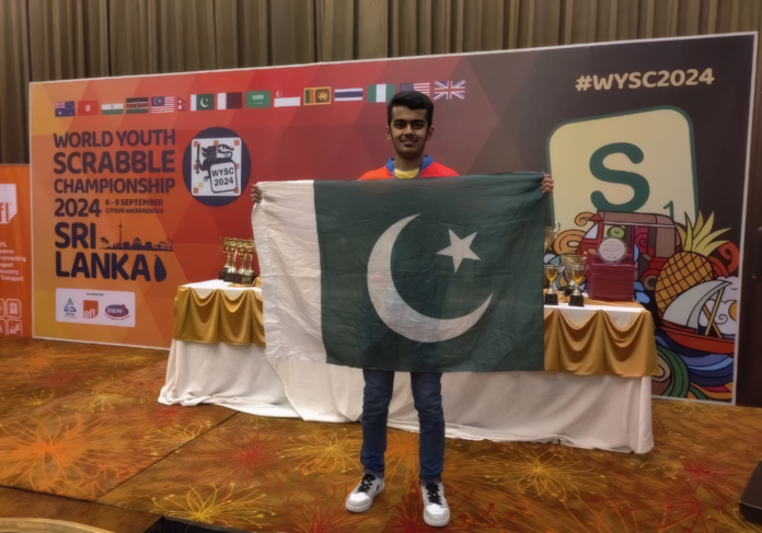 Pakistani Affan Salman Sets Record Winning World Youth Srabble Championship 2024