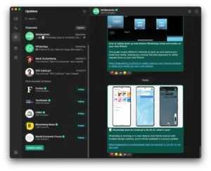 Discover Latest Features in WhatsApp Beta for Mac: Channel Access Now Available 1 Discover Latest Features in WhatsApp Beta for Mac Channel Access Now Available