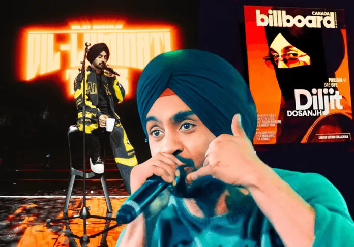 Diljit Dosanjh at Billboard Canada: First Artist Making History