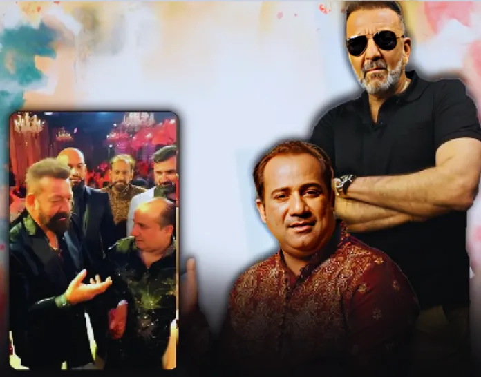 Rahat Fateh Ali Khan Sanjay Dutt Meeting How the Two Stars Bonded Over Shared Moments