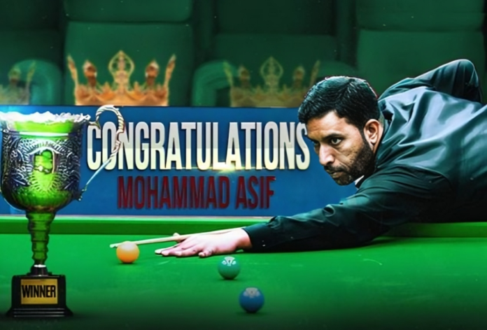 World Snooker Championship 2024: M. Asif Wins IBSF Title for the Third Time