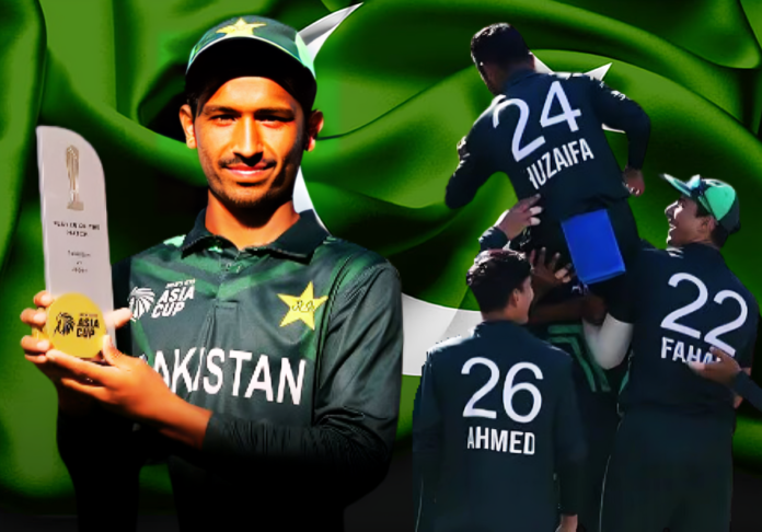 Huzaifa Leads Pakistan U-19 Asia Cup Win, Securing Historic Success