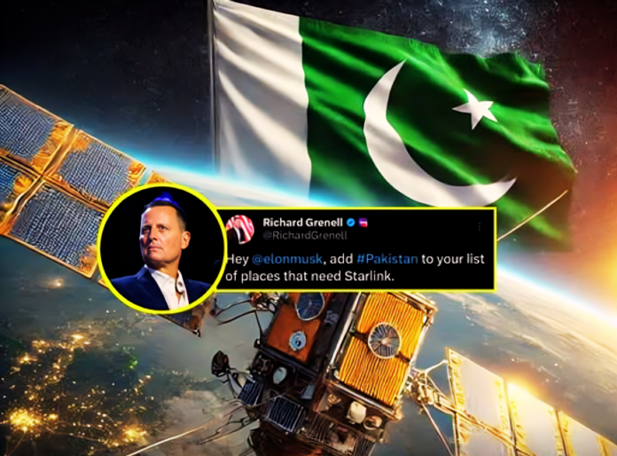 Richard Grenell Asks Elon Musk for Starlink in Pakistan A Call for Better Wi-Fi in Pakistan